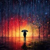 Ondas curativas puras、Danny sonidos de lluvia、Meditación de música de spa - Ondas Serenas De La Ducha
