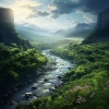 Sonidos de la naturaleza pacífica、Río armonía、Música de Enfoque - Concentración Renovada Del Río