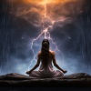 Terrícola、Tormenta de truenos y lluvia、Meditar Dormir Relajarse - Meditación Zen Con Truenos