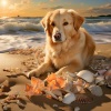 VIDA ASMR、Océanos y Océanos、Caninos calmantes - Olas Caninas En El Océano Para Perros