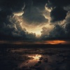Noche Nublada、Quedarse durmiendo con ruidos de gotas de lluvia、La Naturaleza Del Sueño - Eco Gentil De La Lluvia Durmiente