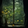 Ritmos binaurales Tonos para dormir、Quedarse durmiendo con ruidos de gotas de lluvia、Onda de Sueño Electrónica - Eco Binaural Del Sueño De La Lluvia