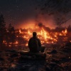 Atomo、Biblioteca de sonidos de fuego de Rushing Blaze、Relajacion Total - Ondas Rítmicas Binaurales Del Fuego