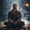 432 Hz Destruye Bloqueos Inconscientes、Lluvia y frío、Música Yoga - Armonía Yoga Binaural De Lluvia