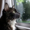 Terapia de la naturaleza、Registradores de lluvia、Música para descansar gatos《Calma De Los Gatos En El Trueno》[MP3/LRC]