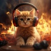 Cat Music Therapy、Brain Timbre、Soft Elevator Music - Radiant Purr Harmony