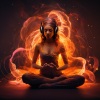 Motivational Divine Meditation Zone、Fire Place Sounds、The Sun Flower - Calm Fire Breathing Deep
