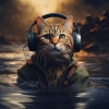 Cat Music Hour、Water Sound Natural White Noise、Liquid Planet Recordings - Cats Stalk Quiet Waters
