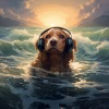 Dog Music Waves、Relax with Waves、8D Moments - Dog's Beachside Ocean Stroll