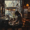 Salón de café suave、Jazz instrumental italiano、Ruido del ventilador para dormir - Armonía De Jazz Rústico En La Granja