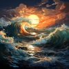 Música de Ondas Cerebrales Alfa、chabolas de mar、Espacios Relajantes - Los Abrazos De Paz Binaural Del Mar