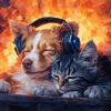 Fluffy、Estonian Machine、Binaural Systems - Pets Warmth by Firelight