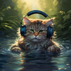 Relaxcation、Atmospheric Rivers、Binaural Beats Noise - Soothing Stream Feline Rest