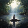 Auge Espiritual、Paisajes sonoros de agua、Ruido Blanco Para Meditación Profunda - Armonía Meditativa Del Flujo Del Agua