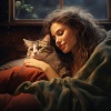 Vibraciones frías、Sonidos de lluvia pesada、Gato Total Relax - Melodía Del Día Lluvioso De Los Felinos