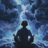 Meditation Music Universe、Wind Sounds、Amazing Grace - Zen Meditation Thunder Sounds