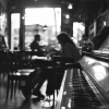 Club de jazz Soft Coffee House、Relajación de jazz de verano、Música a Relajarse - Escena Panorámica De La Música De Jazz