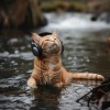 Jingle Cats、Calming Water、Touch of Spades《River Purr Melody》[MP3/LRC]