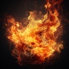 Ondas cerebrales sónicas、Patrones de luz、Sonidos de fuego de llamas celestiales - Fusión De Melodía Ardiente