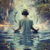 AEX8、Waterfall Sounds、Binaural Beats Deep Sleep - Harmony Depths Calm