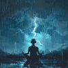 Meditation Peace Movement、Sounds Of Nature : Thunderstorm, Rain、Brain Timbre - Calm Thunder Meditation Melody