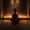 Reflexiones de música de yoga、Música tranquila de yoga、Cantando el mundo budista《Pose De Fuego Calma》[MP3/LRC]