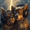 Music For Pets、Hz Anti Stress Frequencies、Alpha Waves Savasana《Pets Calm Thunder》[MP3/LRC]