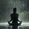 The Yoga Mantra and Chant Music Project、Rain Sounds Factory STHLM、Satorio《Yoga Rain Peace》[MP3/LRC]