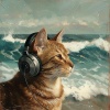 Relaxing Music for Cats、Calming Waves、Path to Peace《Cats Ocean Purr》[MP3/LRC]