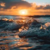 Sonido de la naturaleza para dormir、Las Olas Del Mar、Música de solfeo - Ondas Suaves Del Sueño Del Océano