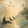 Crickets Tinnitus Relaxation、Binaural Beats Central、The Nature Soundscapes - Serenity Chorale Soar