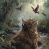 Cat Music Hour、The Binaural Beats Factory、Lissabon Spring Rain - Binaural Birds Calming