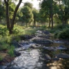 Sleep Ambience、Ultimate Waterflow、Headspace Music - Night's Veil Over Quiet Streams