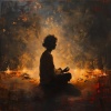 Contando Ovejas、Sonidos de Fuego Dormir y Relajarse、Binaural Beats sueño profundo - Tranquilidad De Las Llamas Abrazo Del Sueño