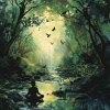 Chakra Meditation Specialists、Binaural Beats Solitude、Arctic Pads - Blissful Birds in Meditation