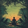 Meditation Peace Movement、Nature And Bird Sounds、Pixeo《Forest’s Meditative Calm》[MP3/LRC]