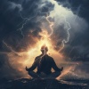 One Hour Yoga Music、Sonar Rain、Rain of Crystal Spires - Thunderous Yoga Harmony
