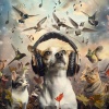 Pet Care Music Therapy、Calming Bird Sounds、Anaamaly - Feathered Calm and Companions