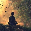 Relaxing Music Academy、Lush Rain Creators、741 Hz Solfeggio Tones《Serene Rain Calm》[MP3/LRC]