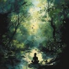 the meditations、Mindworld、Binaural Beats MW《Calm Nature's Meditation》[MP3/LRC]