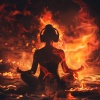 Relaxing Restaurant Music、Sizzling Nature Fire Sounds、Mindful Changes - Peaceful Fire's Tune