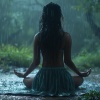 Meditaciones Pacíficos、Ruido de Lluvia、Tonos milagrosos potentes de 432 Hz - Ecos De Lluvia Consciente