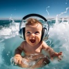 Sleep Music Lullabies for Deep Sleep、Waves Hard、A Sound Healer《Gentle Ocean Baby Lullabies》[MP3/LRC]