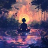 Boone self meditation、Water Effects Center、Triangular Prism III - River's Meditation Flow