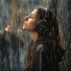 AEX8、Relaxing Rain Sounds、Binaural Beats Deep Sleep《Rain's Melodic Chorus》[MP3/LRC]