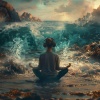 My ASMR Moments、Meditate in Harmony、Meditation Group《Calm Ocean's Meditation》[MP3/LRC]