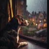 Ansiedad De Los Perros、Fabricantes De Lluvia、Tonos de frecuencias de solfeo - Sonidos de lluvia calmantes para perros