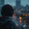 Música de Estudio de Fondo、Llovido、Alivio tranquilo del estrés - Estudio Bajo La Lluvia Calma