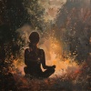 Yoga Música Yoga、Grabaciones de la naturaleza LBE、Salón de Buda - Armonía Del Yoga Con El Fuego