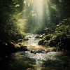 One Hour Meditation、Ambrook Glacier、Auge Espiritual - Dawn's First Light on Water